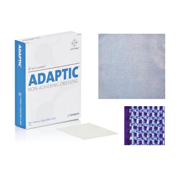 Adaptic imprägnierte Mullbinde 12,7 x 22,9 cm, 12 Stück
