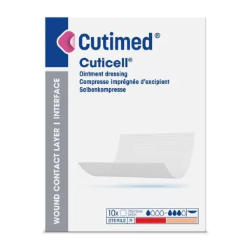 Cutimed Cuticell Wundgaze 7,5 x 7,5 cm