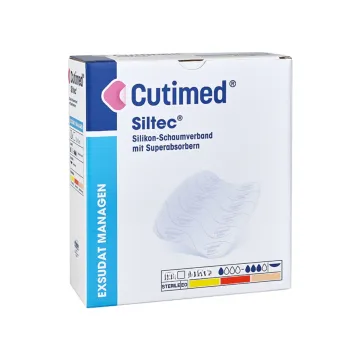 Cutimed Siltec 10 Stück Verpackung