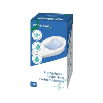 Dr. Helewa Steckbeckensammelbeutel 600ml 20 Stück Verpackung