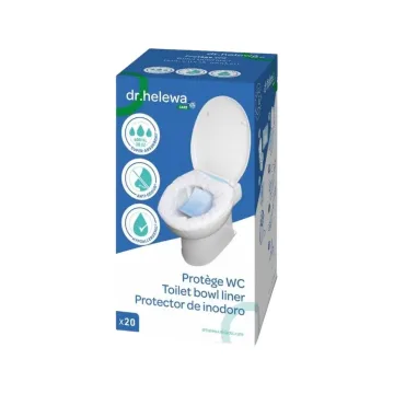 Dr. Helewa Toilettenpapierbeutel 600ml 20 Stück Verpackung