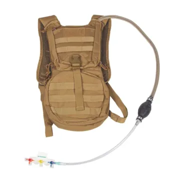 Manuelle Blutpumpe mit Reservoir und Rucksack