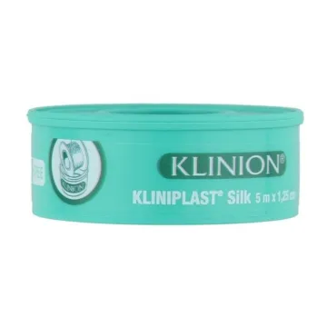 Kliniplast Silk Heftpflaster 1,25 cm x 5 m
