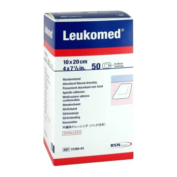 Leukomed Inselpflaster 10 x 20cm steril 50 Stück