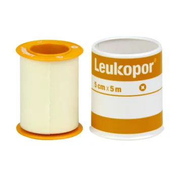 Leukopor Pflaster 5cm x 5m