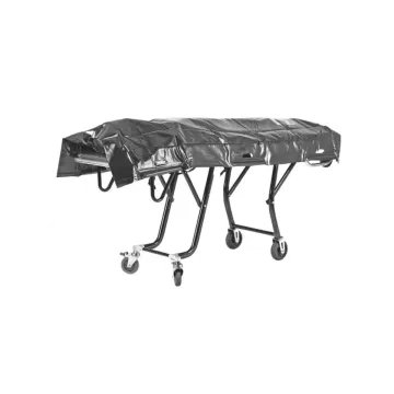 Leichentransportabdeckung schwarz