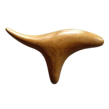 Massagevogel aus Holz, 12 cm