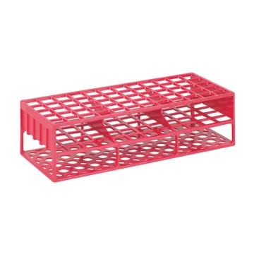 Reagenzglasgestell aus Kunststoff für 40 Reagenzgläser