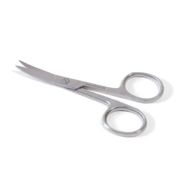 Gebogene Nagelschere, 10 cm  