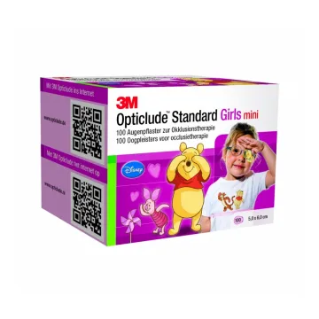 Opticlude Standard Augenklappen Disney Mini Girls 100 Stück