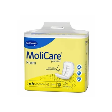 MoliCare Premium Form 3D 3 Tropfen Slipeinlagen 32 Stück