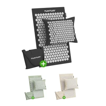 Tunturi Pro Akupressurmatte und Kissen